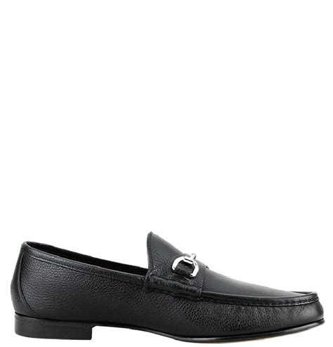 gucci 367762|Gucci size 8 367762 Black loafers horse bit leather business.